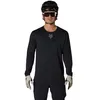 Image de Fox Racing Flexair Maillot de motocross à manches longues pour homme, Noir , L
