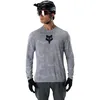 Image de Fox Racing Ranger TruDri Maillot de VTT à Manches Longues pour Homme, étain, XL