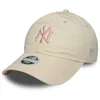 Image de New Era 9Twenty Femme Cap - Washed New York Yankees Beige