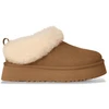 Image de UGG pour femme. 1171393 Bottines en cuir marron Tazzelle (39), Plat, Aucun, Casuel