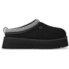 Image de UGG pour femme. 1174471 Chaussons en cuir Tazz II noir (39), 3 à 5 cm, Aucun, Homewear
