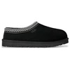 Image de UGG pour homme. 1174671 Sabots en cuir Tasman II noir (45), Plat, Aucun, Casuel