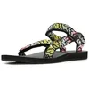 Image de Teva Original Universal 1003987 Sandales pour femme Vert corail, Epic Coral Green Multi, 42 EU