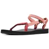 Image de Teva Original Universal Sandale fine en cuire pour femme, 10