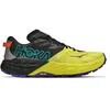 Image de HOKA Speedgoat 7 Chaussures de trail running pour homme, Black HOKA Citrus, 43 1/3 EU