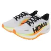 Image de HOKA Clifton Pro 1176510-CMCGR Chaussures de course à pied pour homme Blanc/orange