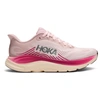Image de HOKA pour femme. 1176573 Chaussures Clifton 11 rose (40), Plat, 1 à 3 cm, Lacets, Casuel, Sport, Multisport, Mesh