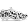 Image de Under Armour Crampons de football Magnetico Select 5 Jr pour garçon (petit enfant/grand enfant), Noir/blanc, 4.5 Big Kid