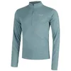 Image de Under Armour Launch Quarter-Zip Haut Manches Longues Hommes Bleu Gris - Jasper Blue L