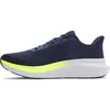 Image de Under Armour Chaussures de Course Charged Rogue 5 pour Homme, Bleu Marine délavé Haute visibilité Jaune Noir, 41 EU