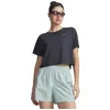 Image de Under Armour Explor Trail Run Graphic Maillot de Course Femmes Anthracite - Anthracite/Anthracite S