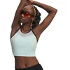 Image de Under Armour Velociti Elite Crop Top de Course Femmes Menthe - refreshmint/electrictangerine/fadegreen M