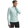 Image de Under Armour Launch Pro Half Zip Maillot de course Femmes menthe - refreshmint/reflective XL