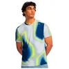 Image de Under Armour Velociti Pro Print Maillot de Course Hommes Bleu - Blue L