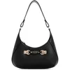 Image de GUESS Femme Mimina Top Zip Shoulder Bag Sac à bandoulière, Noir, Taille Unique