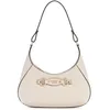 Image de GUESS Femme Mimina Top Zip Shoulder Bag Sac à bandoulière, Stone, Taille Unique