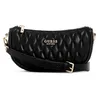 Image de GUESS Valla Mini sac à bandoulière zippé pour femme Noir