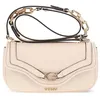 Image de GUESS sac à épaule bandoulière Dea Crossbody Flap Bag Creme White écru