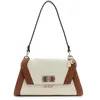 Image de GUESS sac à épaule bandoulière Karnilla Flap Shoulder Bag Natural/Cognac beige