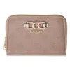 Image de GUESS Porte-Monnaie Anise SLG Zip Around Wallet Dark Taupe Logo
