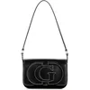 Image de GUESS Porte-Monnaie Ella Logo SLG Zip Around Black Logo Noir