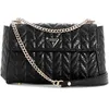 Image de GUESS Stacey Sac à bandoulière convertible pour femme Taille unique, Noir, Einheitsgröße