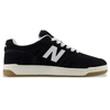 Image de New Balance unisex. BB480PV1 Baskets 480 noir (42.5), Plat, Lacets, Casuel