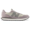 Image de New Balance pour homme. M237V1_LI Baskets 237 rose (45.5), Plat, Cuir, Lacets, Casuel