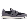 Image de New Balance pour homme. M237V1_LI Baskets 237 grises (46.5), Plat, Cuir, Lacets, Casuel