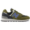 Image de New Balance pour homme. U574V2_LI Baskets 574 vertes (43), Plat, Lacets, Casuel