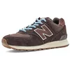 Image de New Balance Baskets Wl574v2 pour femme, Matière gris foncé/sel de mer plus foncé, 38 EU