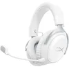 Image de Casque Gamer Sans Fil HyperX Cloud III S Wireless blanc pour PC Mac PS5 mobiles Switch avec adaptateur USB-C vers USB-A et câble USB