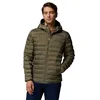 Image de Columbia Manteau à capuchon en duvet 22 II, tissu durable résistant à l'eau, pouvoir gonflant de 650, technologie de thermoscellage, reliure robuste, poches zippées sécurisées - Hommes