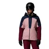 Image de Columbia Femme Liftline Jacket Veste De Ski, Gomme Rose, Bleu Marine, Vin Riche, S EU