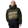 Image de Columbia Manteau de style piste, réfléchissant la chaleur omnidirectionnelle, déperlant avancé, capuchon réglable, jupe pare-neige, poche pour forfait de ski, poche intérieure de sécurité - Hommes