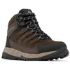 Image de Columbia Chaussures Strata Trail Mid WP, construction imperméable, sensation de légèreté, conception robuste, amorti exceptionnel, retour d'énergie élevé, adhérence non marquante - Femmes