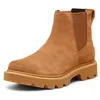 Image de Sorel Bottes imperméables Revel Rd Chelsea pour femme, Velvet Tan Gum 2, 41.5 EU