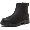 Image de Sorel Bottes imperméables Revel Rd Chelsea pour femme, Noir, 41 EU