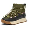 Image de Sorel Femme Whitney III Slip-on WP Botte Tendance, Utility Green, Black, 38 EU