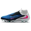 Image de Nike Nike Phantom 6 High Elite Chaussures de Football pour Homme, Racer Blue Pink Blast White, 44.5 EU