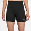 Image de NIKE Collants pour Femmes W NK Tempo DF HR TGT SHRT Short de Course Black/Reflective Silv M