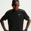 Image de Nike Miler Haut De Running Dri-Fit À Manches Courtes pour Homme, Black/Reflective Silv, IF2082-010, 2XL