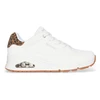 Image de Skechers pour femme. 177093 Trainers Uno Jungle Nite white (41), Blanc, Plat, Lacets, Casuel