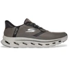 Image de Skechers pour homme. 216660 Baskets Go Walk Glide Step 2.0 Zac taupe foncé (42), Plat, Lacets, Casuel, Sport, Multisport