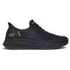 Image de Skechers pour femme. 117740 Baskets Slip-Ins: BOBS Squad 4 - Key Look noir (41), Plat, Lacets, Casuel