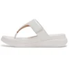 Image de Fitflop pour femme. IW1-194 Sandales F-Mode blanc (41), Cuir, Plat, 1 à 3 cm, Lacets, Aucun, Casuel