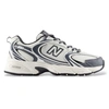 Image de New Balance unisex. U530V1_LI Chaussures 530 blanc cassé (38), Plat, Lacets, Casuel