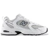Image de New Balance unisex. U530V1_LI Baskets 530 blanches (38), Plat, Lacets, Casuel, Mesh