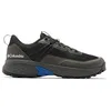 Image de Columbia Tellurix Peak WP Chaussures Basses de Trekking et de randonnée pour Homme Noir/Bleu Montagne Pointure 41