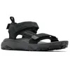 Image de Columbia Sandales Peakfreak Rush Lea pour homme, noir/gris foncé, 8